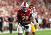 All 56 Effective College Football Play-by-Play Ratings for Week 9 Bryan Jackson II Wisconsin Badgers running back