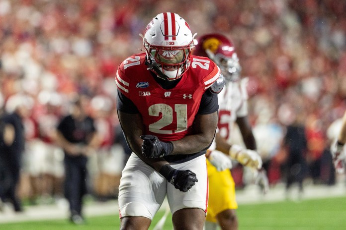 Bryan Jackson II Wisconsin Badgers running back