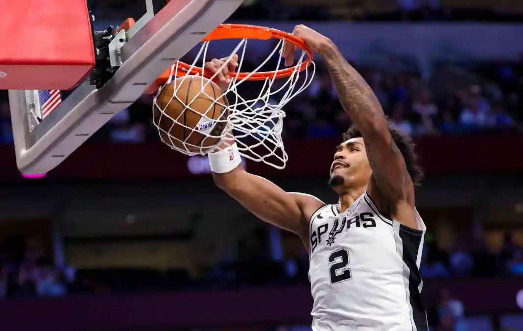 NBA: San Antonio Spurs at Dallas Mavericks Dylan Harper, San Antonio Spurs, NBA
